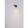 Illuminazione Globo Lighting Mason Plafoniera, Faretto da soffitto, Applique, Faretto da parete Cromo, Nero, 1-Luce