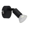 Illuminazione Globo Lighting Matrix Plafoniera, Faretto da soffitto, Applique, Faretto da parete Nero, 1-Luce