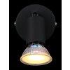 Illuminazione Globo Lighting Matrix Plafoniera, Faretto da soffitto, Applique, Faretto da parete Nero, 1-Luce