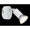 Illuminazione Globo Lighting Matrix Plafoniera, Faretto da soffitto, Applique, Faretto da parete Cromo, Bianco, 1-Luce