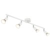 Illuminazione Globo Lighting Matrix Plafoniera, Faretto da soffitto, Applique, Faretto da parete Bianco, 4-Luci