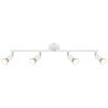 Illuminazione Globo Lighting Matrix Plafoniera, Faretto da soffitto, Applique, Faretto da parete Bianco, 4-Luci