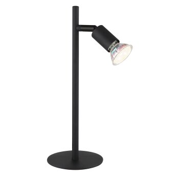 Illuminazione Globo Lighting Matrix Lampada da tavolo Nero, 1-Luce