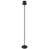 Illuminazione Globo Lighting Vannie Lampada da terra LED Nero, 1-Luce