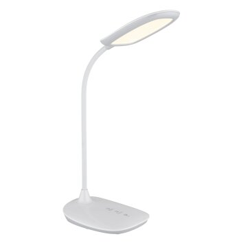 Illuminazione Globo Lighting Botal Lampada da tavolo LED Bianco, 1-Luce