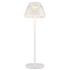 Illuminazione Globo Lighting Lora Lampada da tavolo LED Bianco, 1-Luce