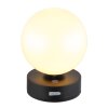 Illuminazione Globo Lighting Grada Lampada da tavolo LED Nero, 1-Luce