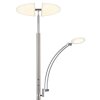 Illuminazione Globo Lighting Tirana Plafoniera LED Cromo, Nichel opaco, 1-Luce