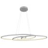 Illuminazione Globo Lighting Spira Lampadario a sospensione LED Cromo, Argento, 1-Luce