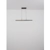 Illuminazione Globo Lighting Quito Lampadario a sospensione LED Marrone scuro, Nero, 1-Luce