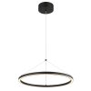 Illuminazione Globo Lighting Grenvix Lampadario a sospensione LED Nero, 1-Luce