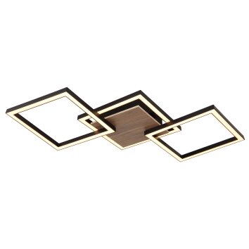 Illuminazione Globo Lighting Kaden Plafoniera LED Écru, Nero, 1-Luce