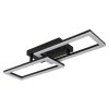 Illuminazione Globo Lighting Sapena Plafoniera LED Nero, 1-Luce