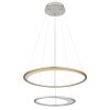 Illuminazione Globo Lighting Umbra Lampadario a sospensione LED Oro, Argento, 1-Luce, Telecomando