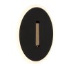 Illuminazione Globo Lighting Avery Applique LED Marrone scuro, Nero, 1-Luce