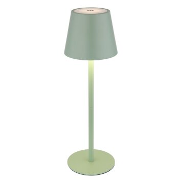 Illuminazione Globo Lighting I Lampada da tavolo LED Verde, 1-Luce