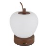 Illuminazione Globo Lighting Evalina Lampada da tavolo LED Marrone, 1-Luce