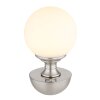 Illuminazione Globo Lighting Tabina Lampada da tavolo LED Nichel opaco, 1-Luce