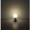 Illuminazione Globo Lighting Tabina Lampada da tavolo LED Nichel opaco, 1-Luce