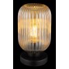 Illuminazione Globo Lighting Normy Lampada da tavolo Nero, 1-Luce