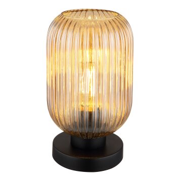 Illuminazione Globo Lighting Normy Lampada da tavolo Nero, 1-Luce