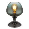 Illuminazione Globo Lighting Maxy Lampada da tavolo Cromo, Nero, 1-Luce