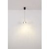 Illuminazione Globo Lighting Fogsy Lampadario a sospensione LED Nero, 1-Luce