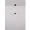 Illuminazione Globo Lighting Fogsy Lampadario a sospensione LED Nero, 1-Luce