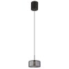 Illuminazione Globo Lighting Fogsy Lampadario a sospensione LED Nero, 1-Luce