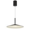 Illuminazione Globo Lighting Lampone Lampadario a sospensione LED Nero, 1-Luce