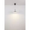 Illuminazione Globo Lighting Lampone Lampadario a sospensione LED Nero, 1-Luce