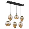 Illuminazione Globo Lighting Firefly Lampadario a sospensione LED Nero, 1-Luce