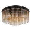 Illuminazione Globo Lighting Gorley Plafoniera Cromo, Nero, 5-Luci