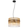 Illuminazione Globo Lighting Gorley Lampadario a sospensione Nero, 1-Luce