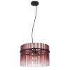 Illuminazione Globo Lighting Gorley Lampadario a sospensione Nero, 1-Luce