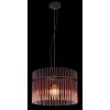 Illuminazione Globo Lighting Gorley Lampadario a sospensione Nero, 1-Luce