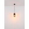 Illuminazione Globo Lighting Scarfina Lampadario a sospensione Nero, 1-Luce