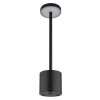 Illuminazione Globo Lighting Polina Lampada da tavolo LED Nero, 1-Luce