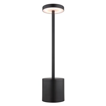 Illuminazione Globo Lighting Polina Lampada da tavolo LED Nero, 1-Luce