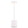 Illuminazione Globo Lighting Polina Lampada da tavolo LED Bianco, 1-Luce