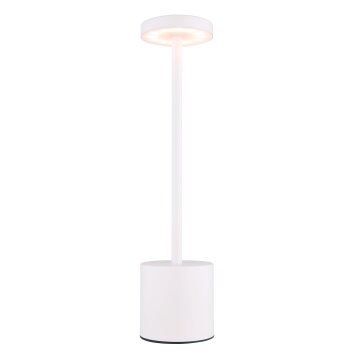 Illuminazione Globo Lighting Polina Lampada da tavolo LED Bianco, 1-Luce