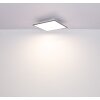 Illuminazione Globo Lighting Doro Plafoniera LED Antracite, Bianco, 1-Luce, Telecomando