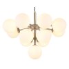 Illuminazione Globo Lighting Grappy Lampadario a sospensione Nichel opaco, 13-Luci