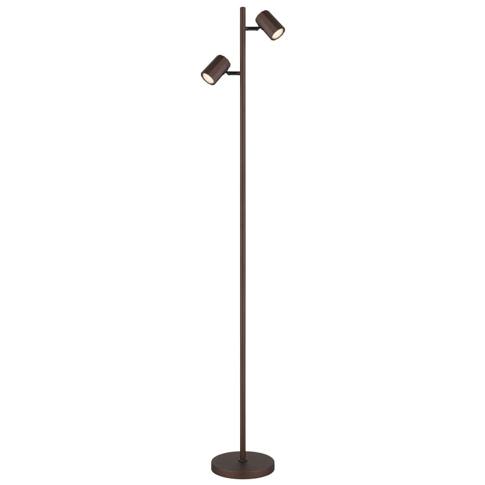 Illuminazione Globo Lighting James Lampada da terra Bronzo, 2-Luci main product photo