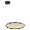 Illuminazione Globo Lighting Briggs Lampadario a sospensione LED Nero, 1-Luce, Telecomando