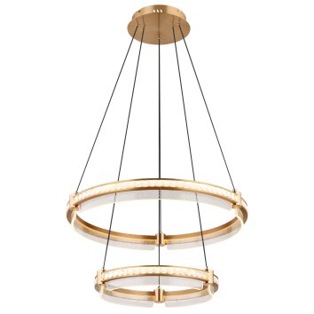 Illuminazione Globo Lighting Blondie Lampadario a sospensione LED Oro, 1-Luce, Telecomando