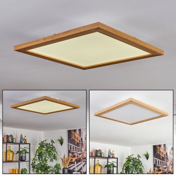 Tavlov Plafoniera, Panel LED Aspetto del legno, 1-Luce