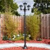 Loria Illuminazione esterna, Lampione multibraccia, Illuminazione viale Nero, 3-Luci