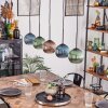 Koyoto Lampada a sfera, Lampada a sospensione Nero, 5-Luci