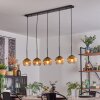 Koyoto Lampada a sfera, Lampada a sospensione Nero, 5-Luci
